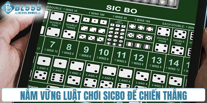 Nắm vững luật chơi Sicbo để chiến thắng